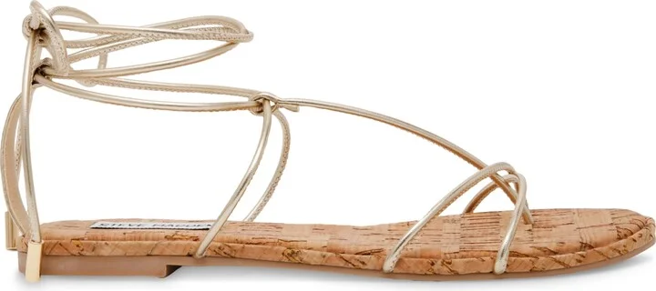Steve Madden Women's Myrtle Lace-Up Flat Sandals - Image 6