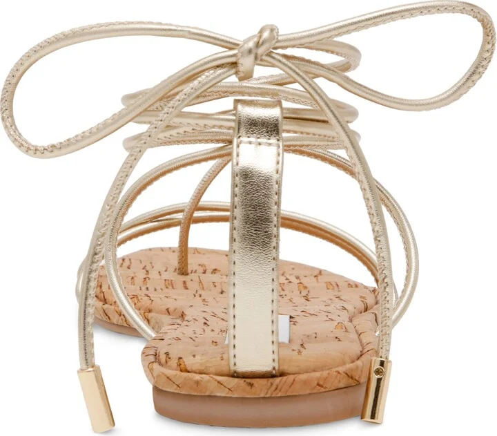 Steve Madden Women's Myrtle Lace-Up Flat Sandals - Image 7