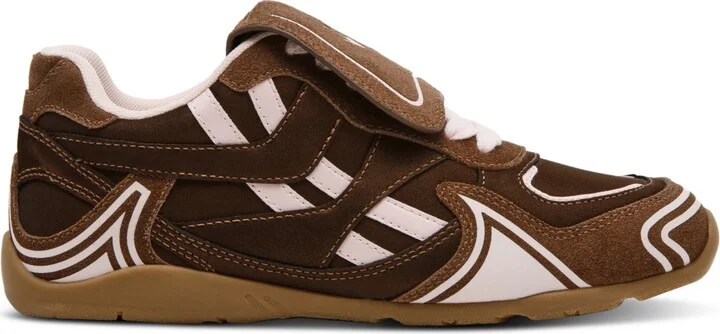 Steve Madden Women's Optimus Lace-Up Sneakers - Brown/Pink Multi - Image 2