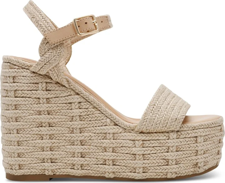 Steve Madden Women's Pinky Platform Rope Wedge Sandals - Image 2