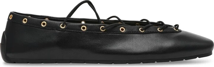 Steve Madden Women's Pointe Lace-Up Flats - Image 2