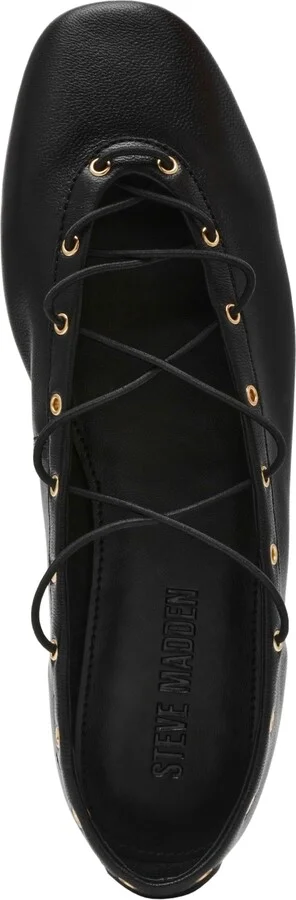 Steve Madden Women's Pointe Lace-Up Flats - Image 4