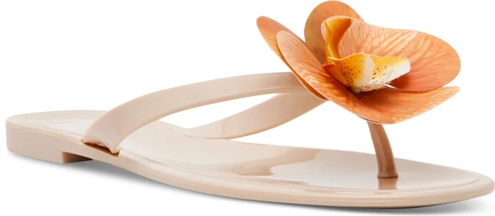 Steve Madden Women's Poppyseed Floral Jelly Slide Sandals
