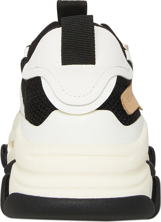 Steve Madden Women's Possession Chunky Lace-Up Sneakers - Black/Tan - Image 4