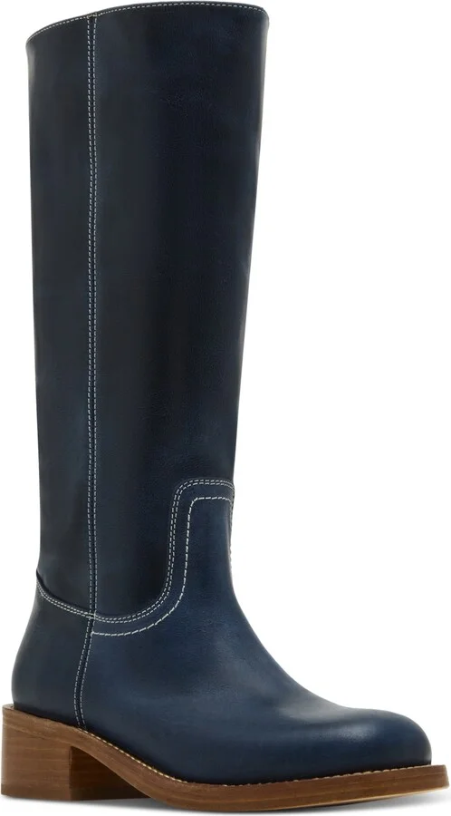 Steve Madden Women's Riggs Tall Square-Toe Boots