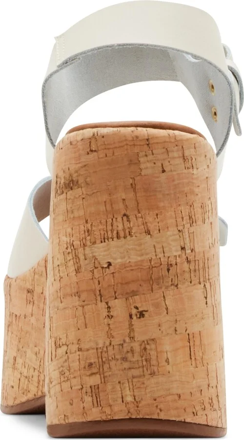 Steve Madden Women's River Two-Piece Wedge Sandals - Image 3