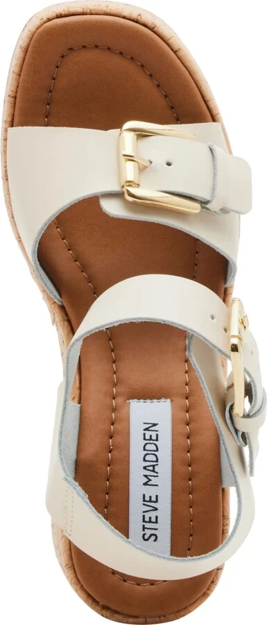 Steve Madden Women's River Two-Piece Wedge Sandals - Image 4
