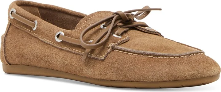 Steve Madden Women's Sag Soft Boat Shoe Loafer Flats