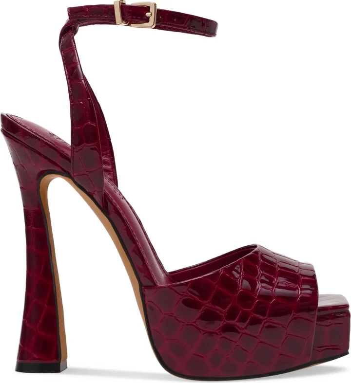 Steve Madden Women's Sass Two-Piece Platform High-Heel Dress Sandals - Image 2