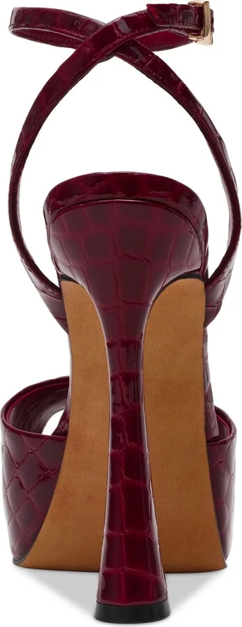 Steve Madden Women's Sass Two-Piece Platform High-Heel Dress Sandals - Image 3