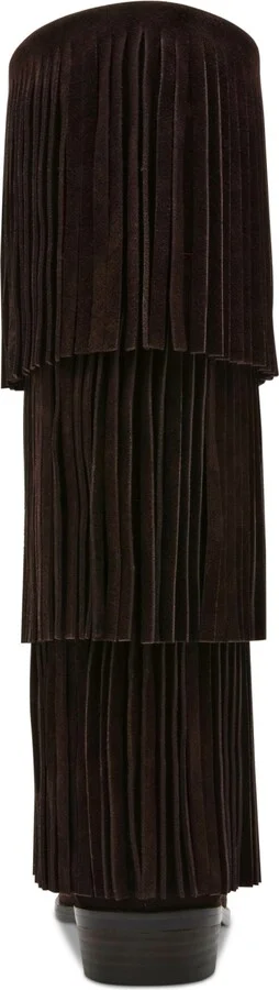 Steve Madden Women's Spur Knee-High Fringe Boots - Image 3