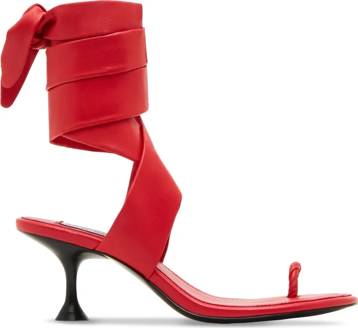 Steve Madden Women's Symone Lace-Up Kitten-Heel Sandals - Image 2