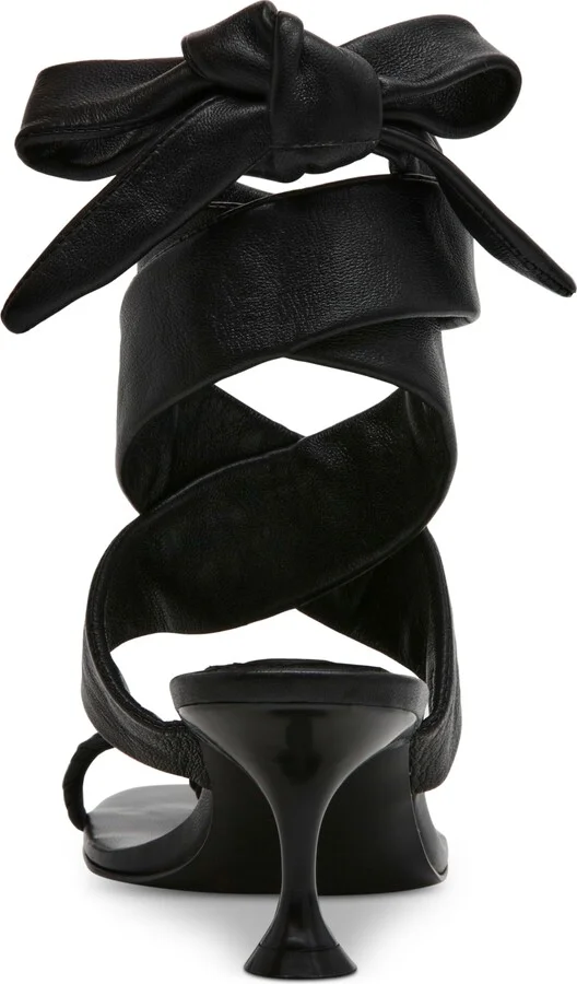 Steve Madden Women's Symone Lace-Up Kitten-Heel Sandals - Image 7