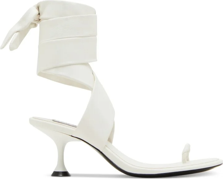 Steve Madden Women's Symone Lace-Up Kitten-Heel Sandals - Image 10