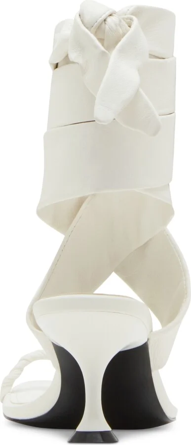 Steve Madden Women's Symone Lace-Up Kitten-Heel Sandals - Image 11