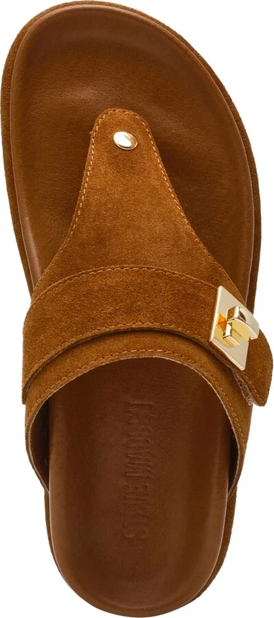 Steve Madden Women's Thona Hooded Lug-Sole Footbed Sandals - Image 4