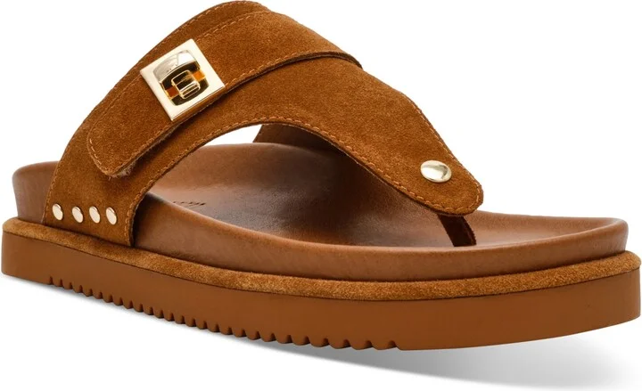Steve Madden Women's Thona Hooded Lug-Sole Footbed Sandals