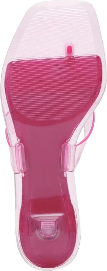Steve Madden Women's Tracie-j Kitten-Heel Jelly Thong Sandals - Image 8