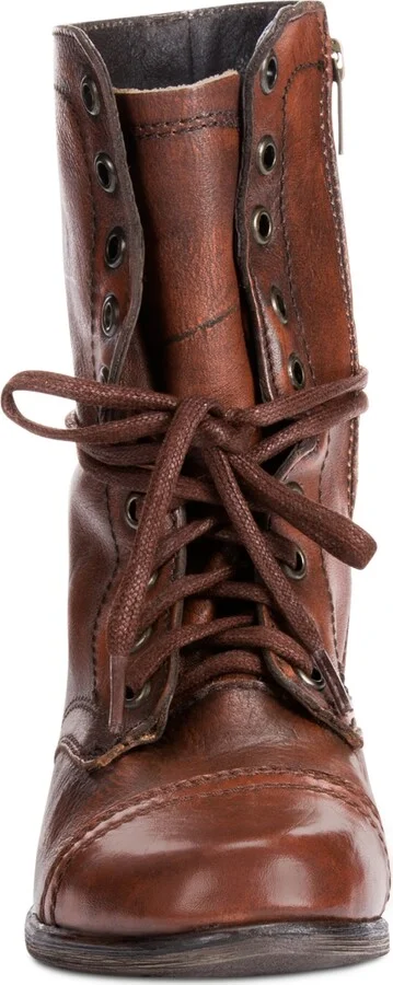 Steve Madden Women's Troopa Lace-up Combat Boots - Image 4