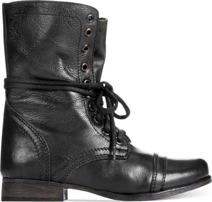 Steve Madden Women's Troopa Lace-up Combat Boots - Image 7