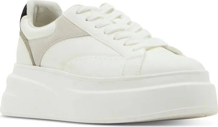 Steve Madden Women's Venture Platform Lace-Up Sneakers
