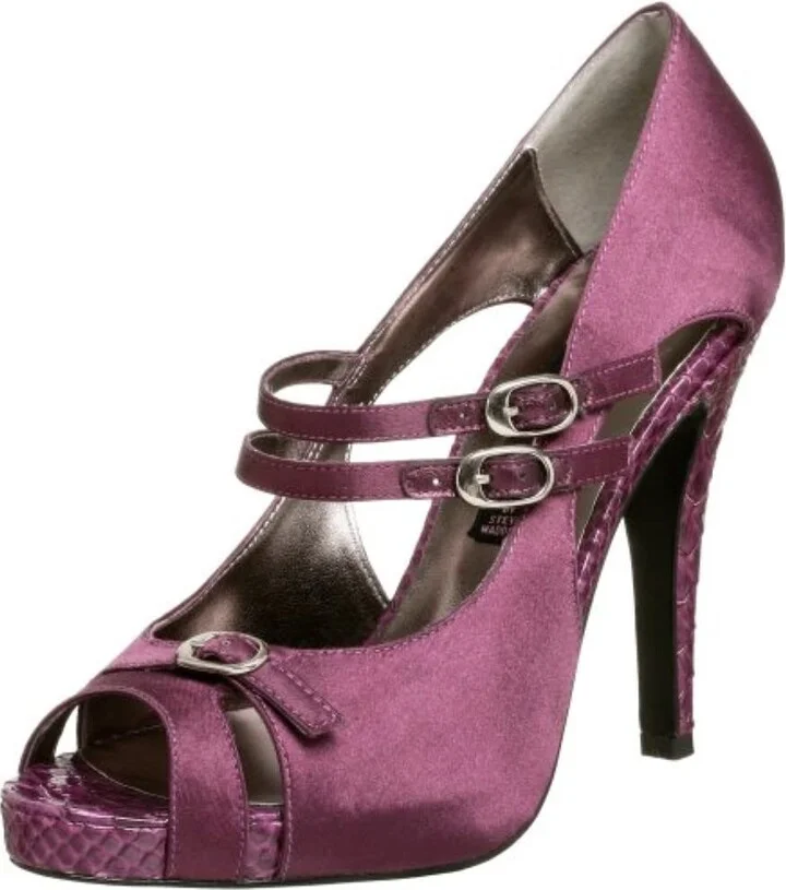 STEVEN by Steve Madden Women's Binning Open Toe Pump