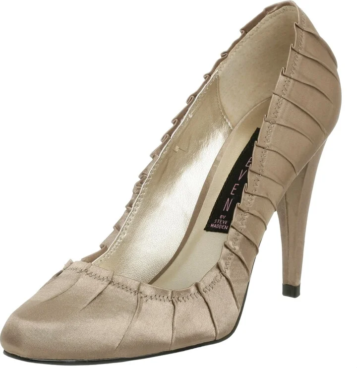 STEVEN by Steve Madden Women's Postal Pleated Pump