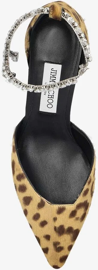 Stevie 50 Leopard-Print Pumps - Image 3