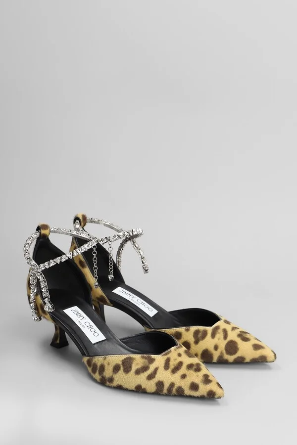 Stevie 50 Pumps In Animalier Pony Skin - Image 2