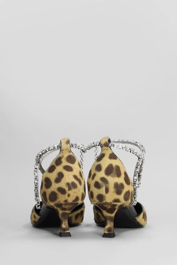 Stevie 50 Pumps In Animalier Pony Skin - Image 4