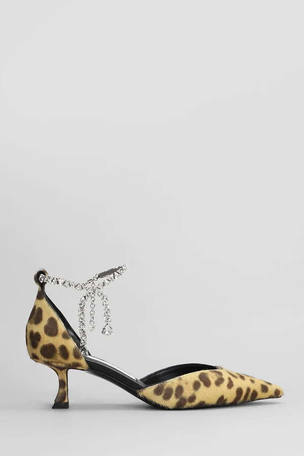 Stevie 50 Pumps In Animalier Pony Skin