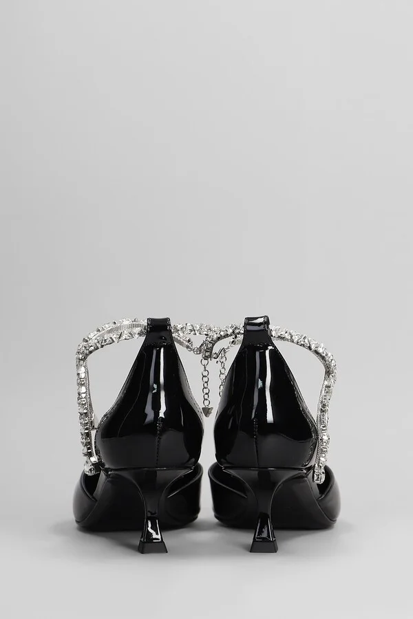 Stevie 50 Pumps In Black Patent Leather - Image 4