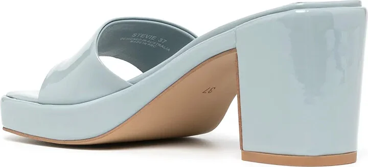 Stevie patent sandals - Image 3