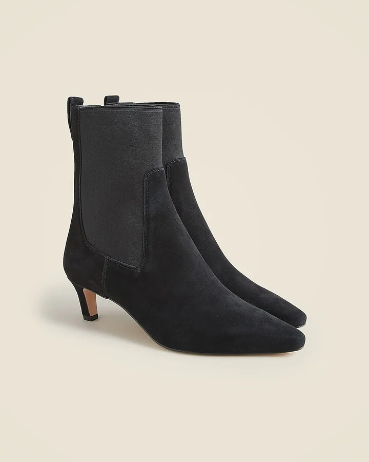 Stevie pull-on boots in suede - Image 2