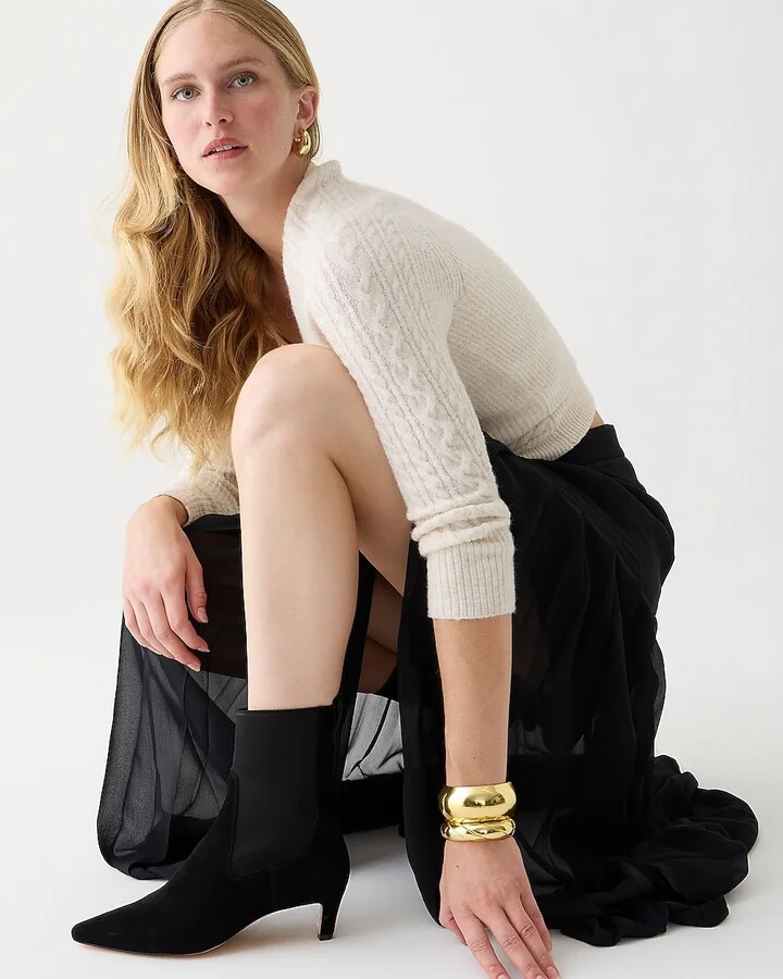 Stevie pull-on boots in suede