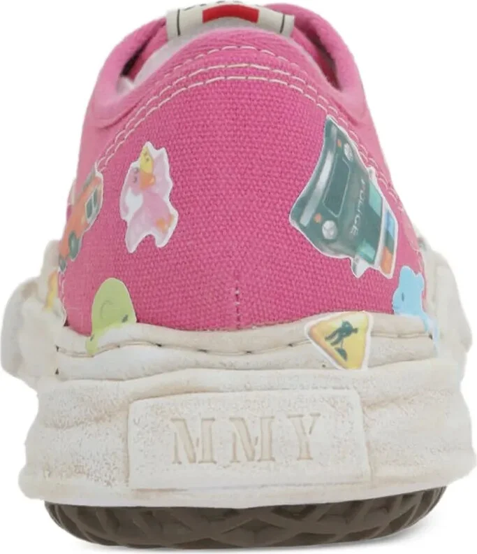 Sticker-Print Canvas Sneakers - Image 3