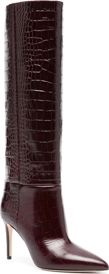Stiletto 85mm leather boots - Image 2