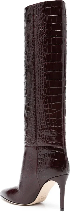Stiletto 85mm leather boots - Image 3