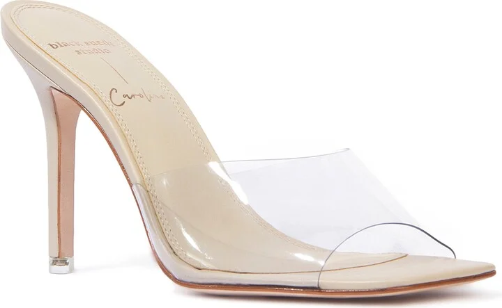 Coconut Leather/clear Pvc