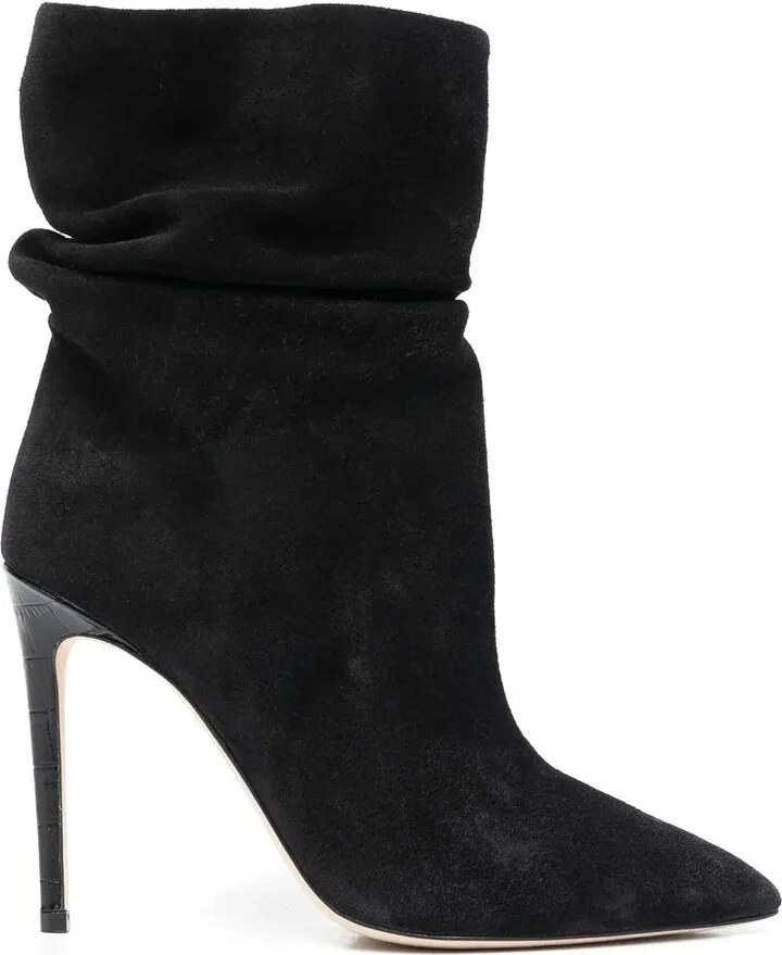 Stiletto Slouchy 110mm Ankle Boots