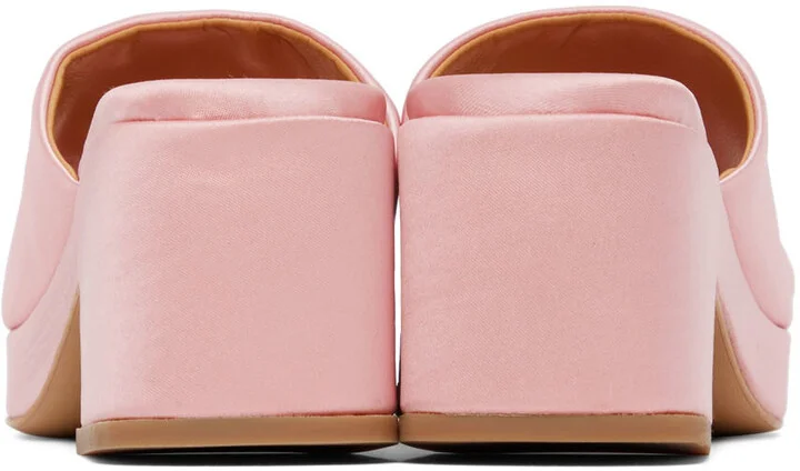 Stine Goya Pink Borage Heeled Sandals - Image 2