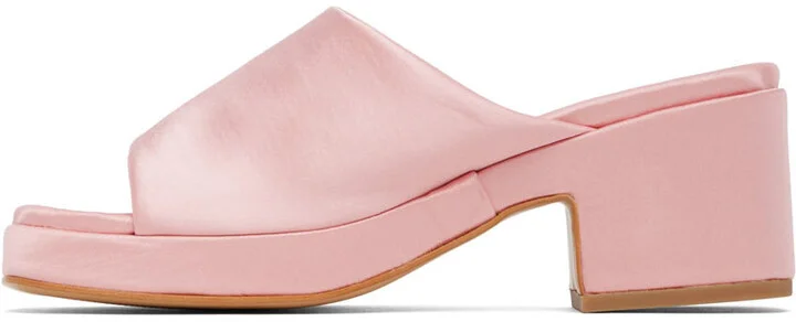 Stine Goya Pink Borage Heeled Sandals - Image 3