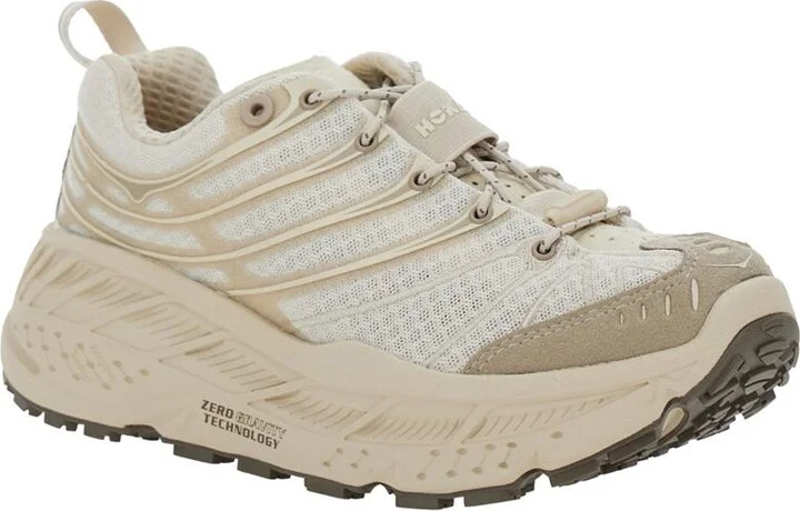 'Stinson Evo Og' Beige Sneakers With Drawstring Closure And Logo Patch On The Tongue In Tech Fabric Unisex - Image 2