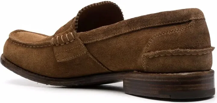 Stitch-Detail Penny Loafers - Image 3