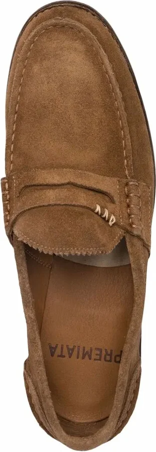 Stitch-Detail Penny Loafers - Image 4