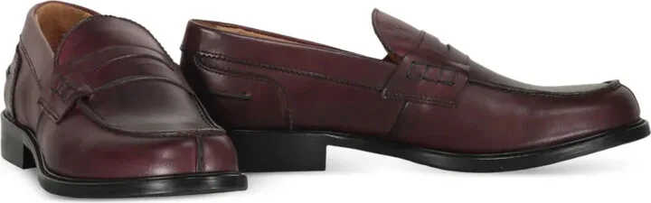 Stitch-Detailing Penny Loafers - Image 2