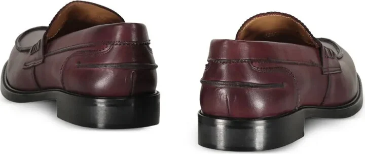 Stitch-Detailing Penny Loafers - Image 3