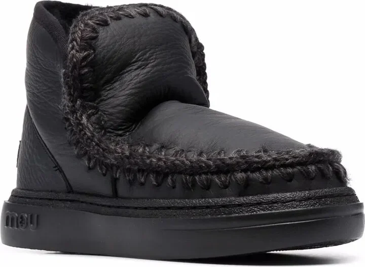 Stitch-Trim Ankle Boots - Image 2