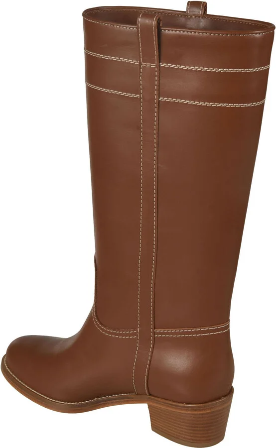 Stitched Fitted Boots - Image 3