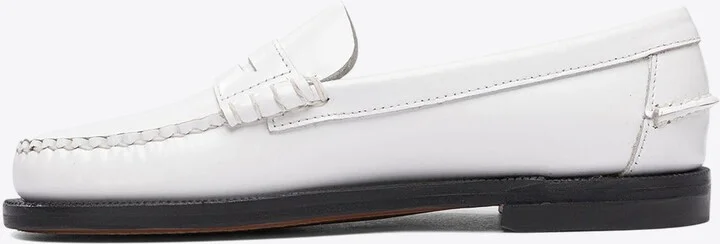 Stitched Leather Loafers - Image 2